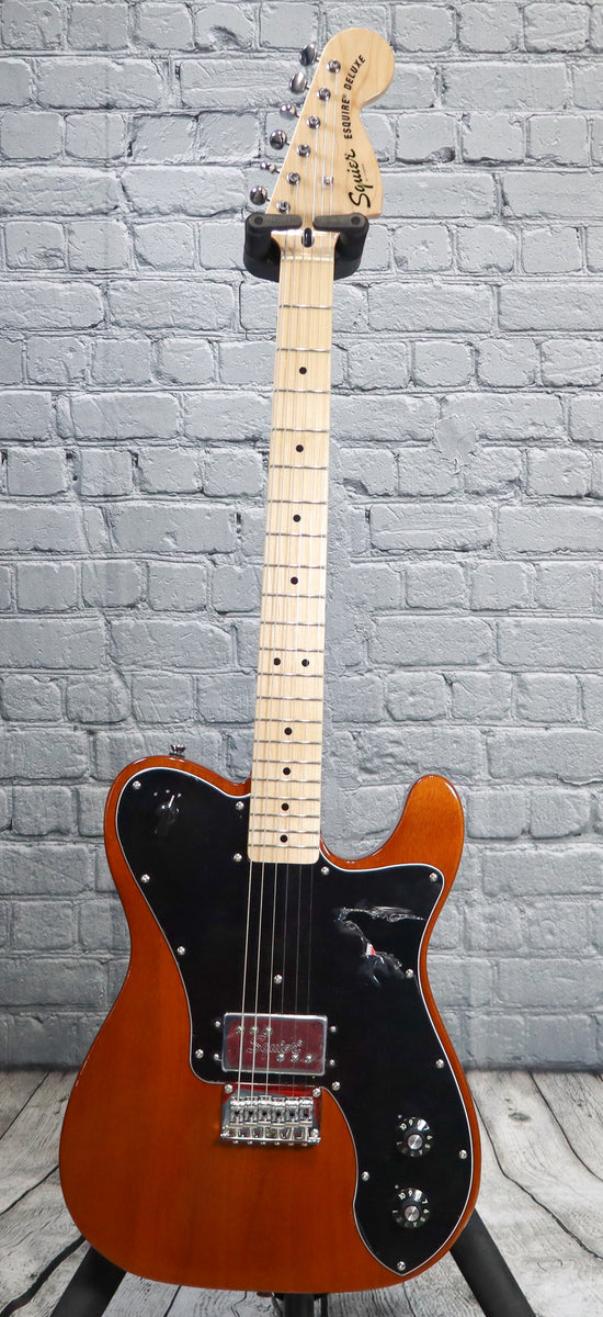 Squier Paranormal Esquire Deluxe-Mocha – Maggie's Music and Sound
