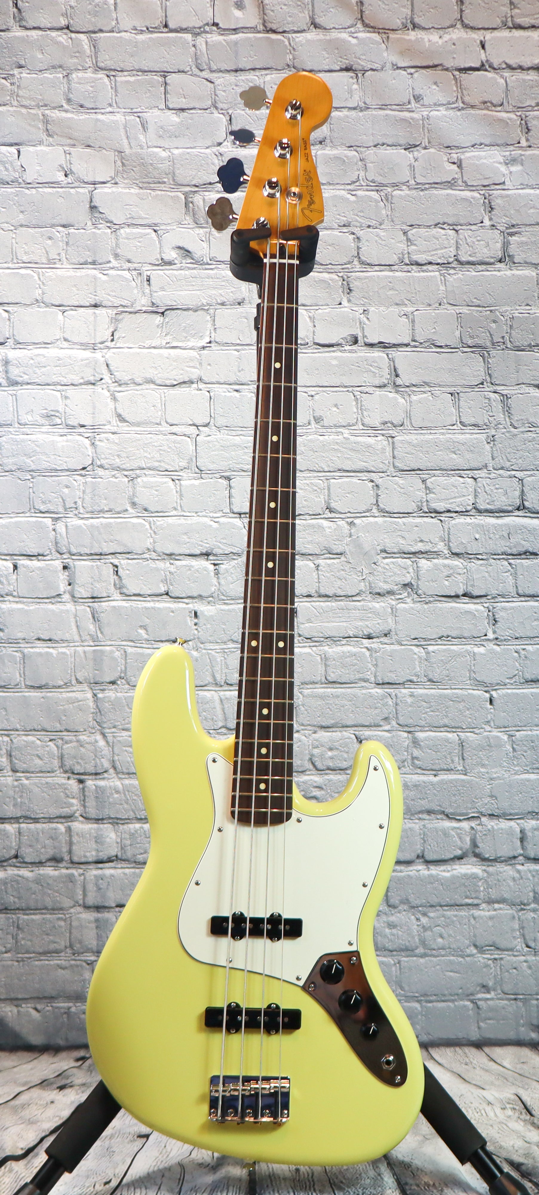 Fender Player II Jazz Bass-Hileah Yellow