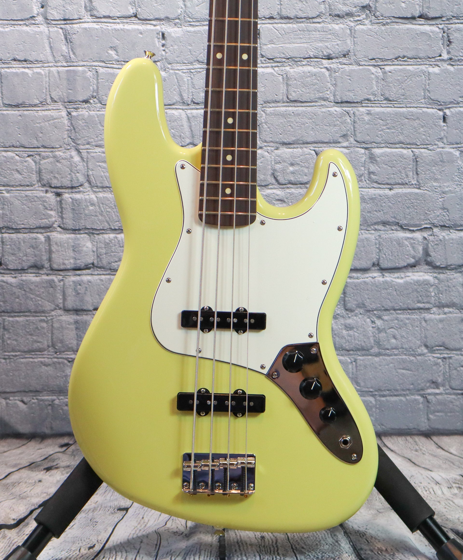 Fender Player II Jazz Bass-Hileah Yellow
