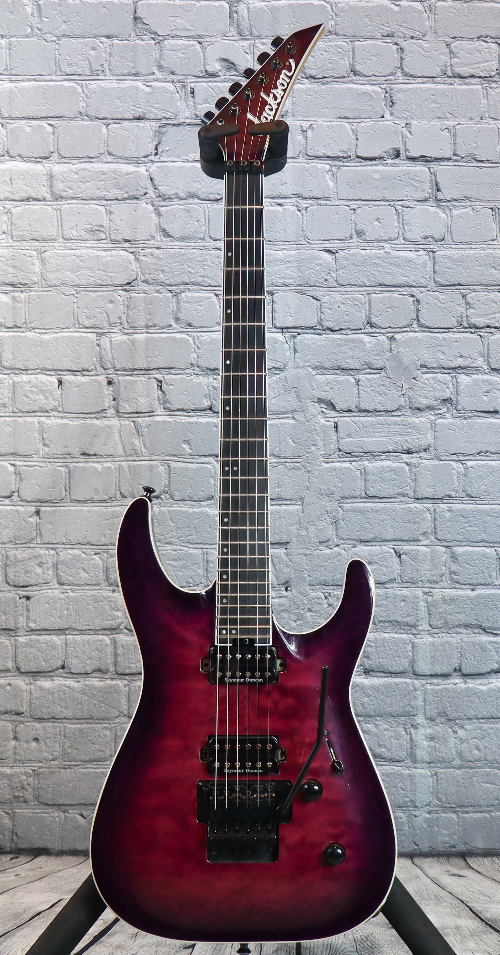 Jackson Pro Plus Series Dinky DKAQ-Transparent Purple