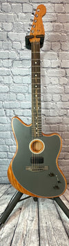 Fender American Acoustasonic Jazzmaster-Tungsten