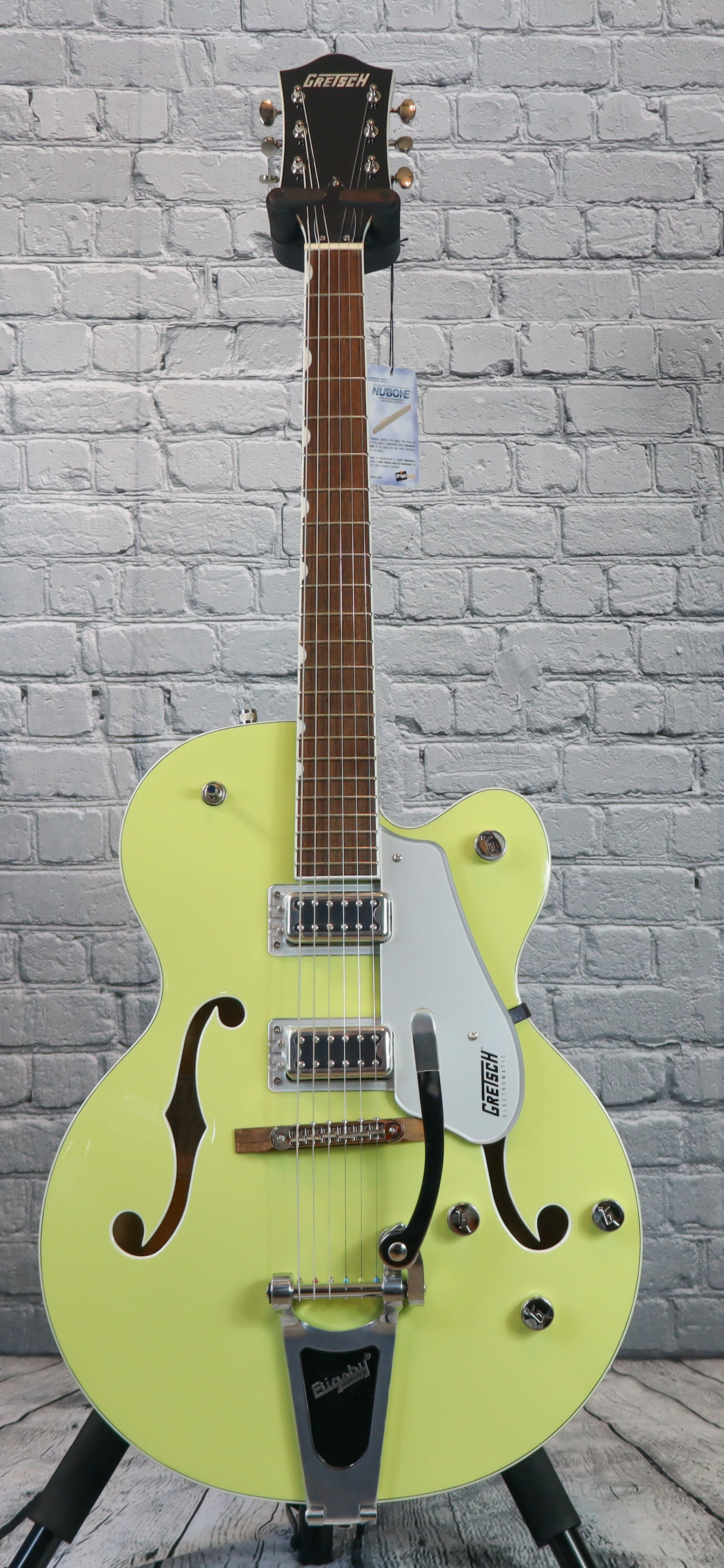 Gretsch G5420T Electromatic Classic Hollowbody Electric Guitar-Two Tone Anniversary Green