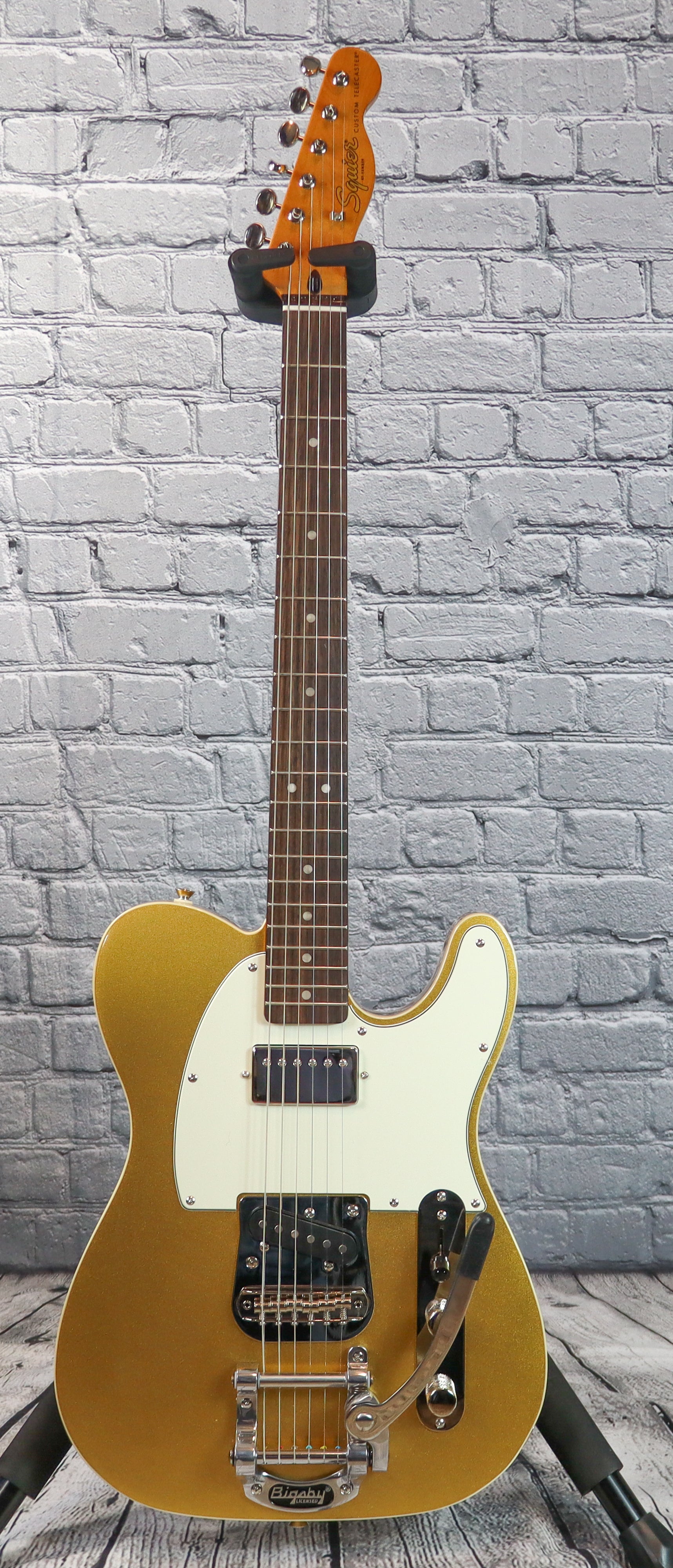 Squier Classic Vibe Telecaster Custom Bigsby SH-Aztec Gold