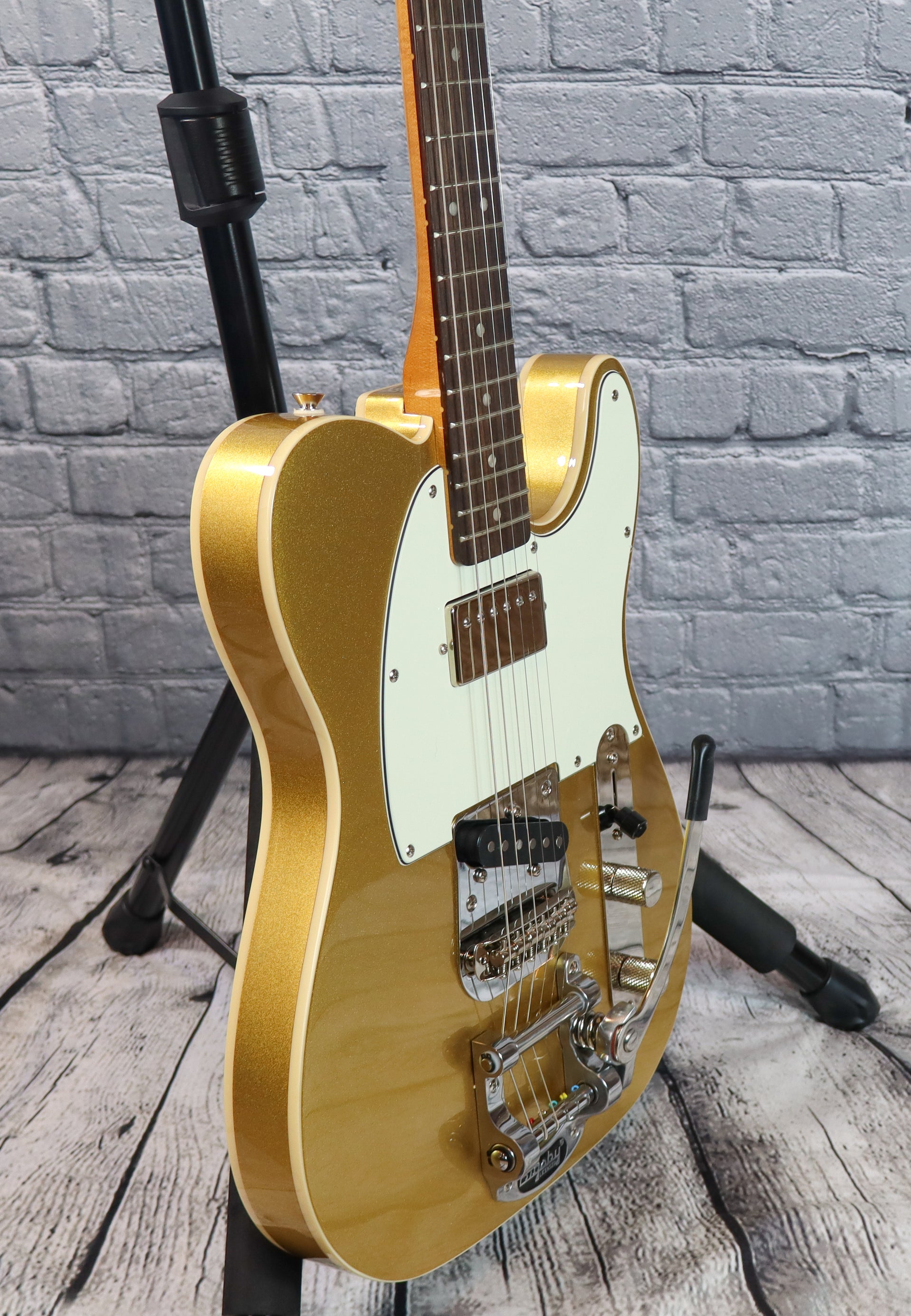 Squier Classic Vibe Telecaster Custom Bigsby SH-Aztec Gold