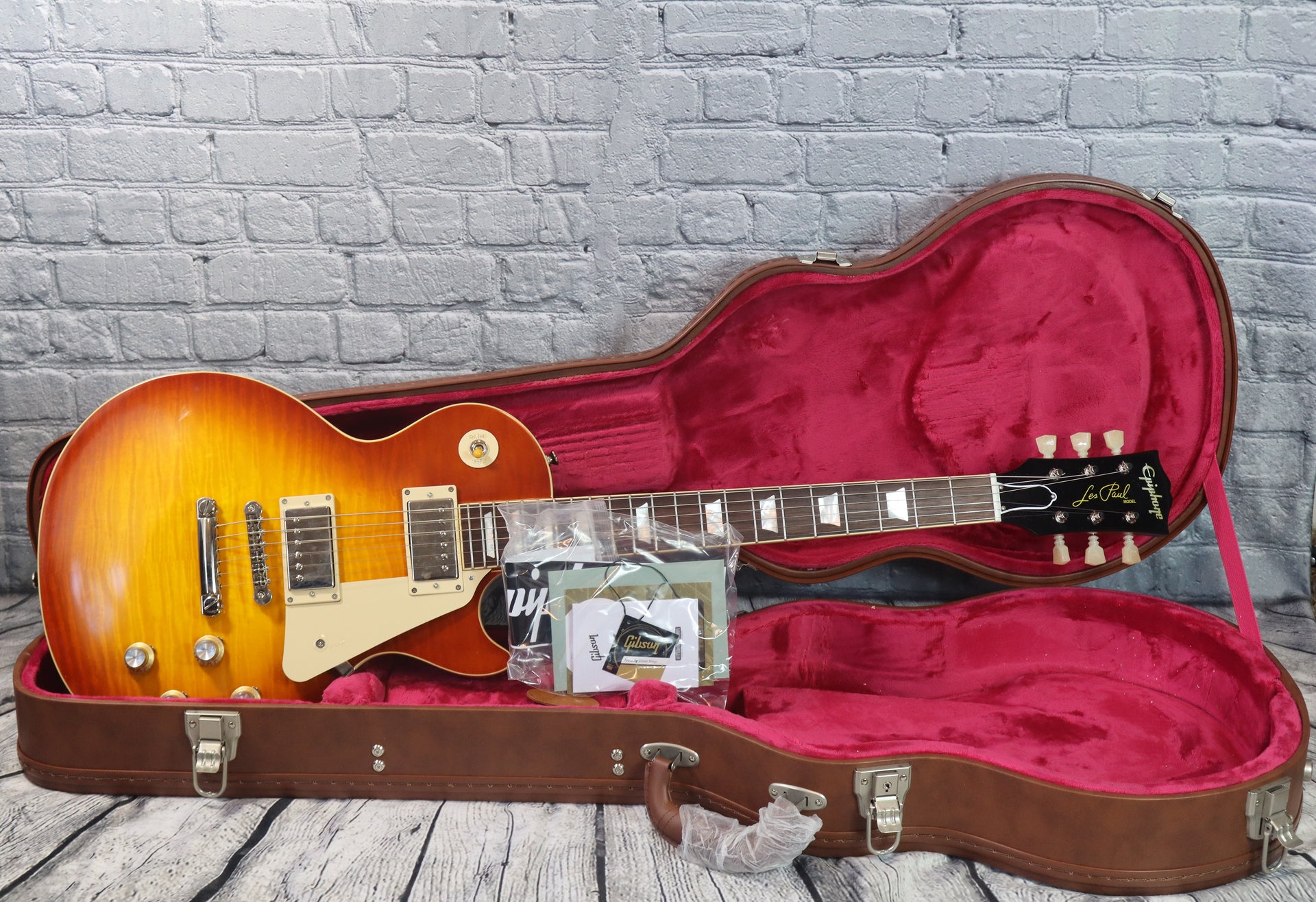 Epiphone IGC 1959 Les Paul Standard Reissue-Deep Cherry Sunburst