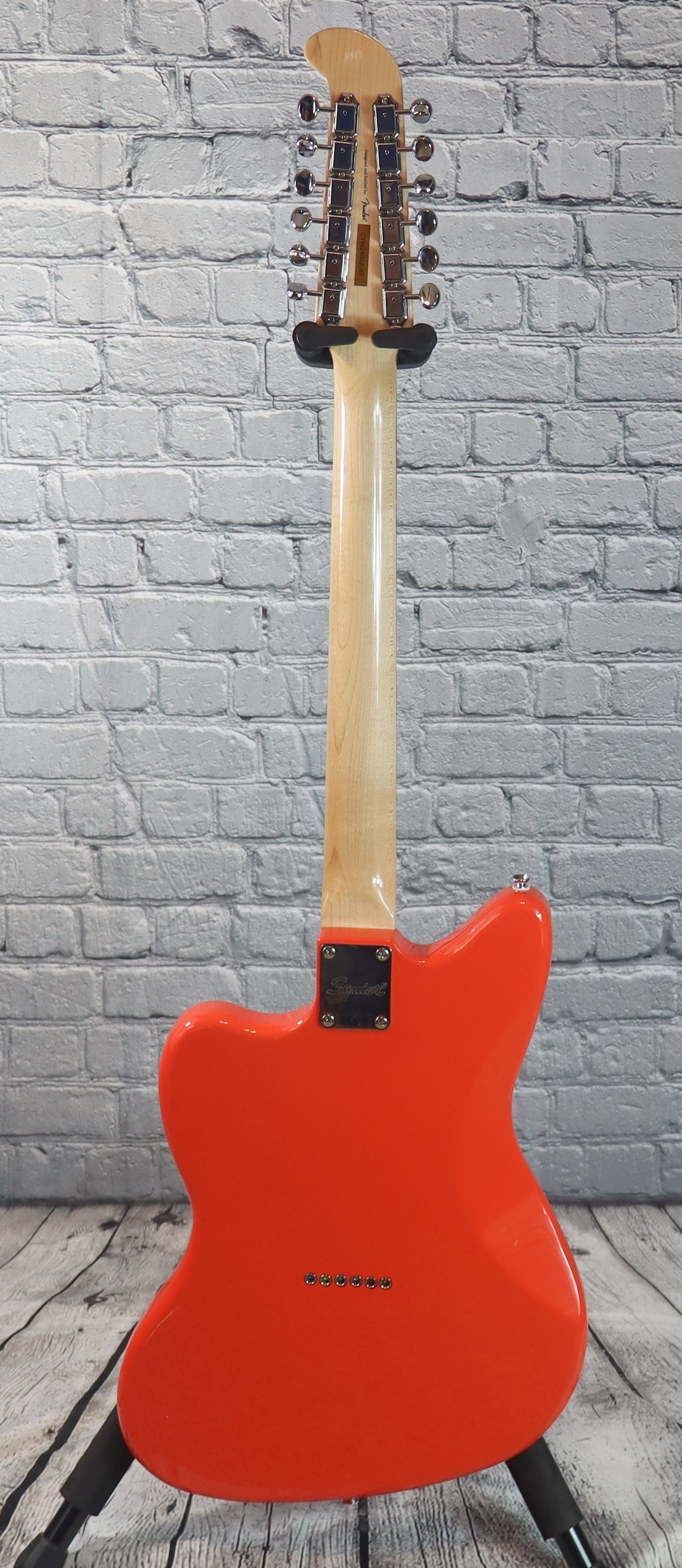 Squier Paranormal Jazzmaster XII 12 String Electric Guitar-Fiesta Red