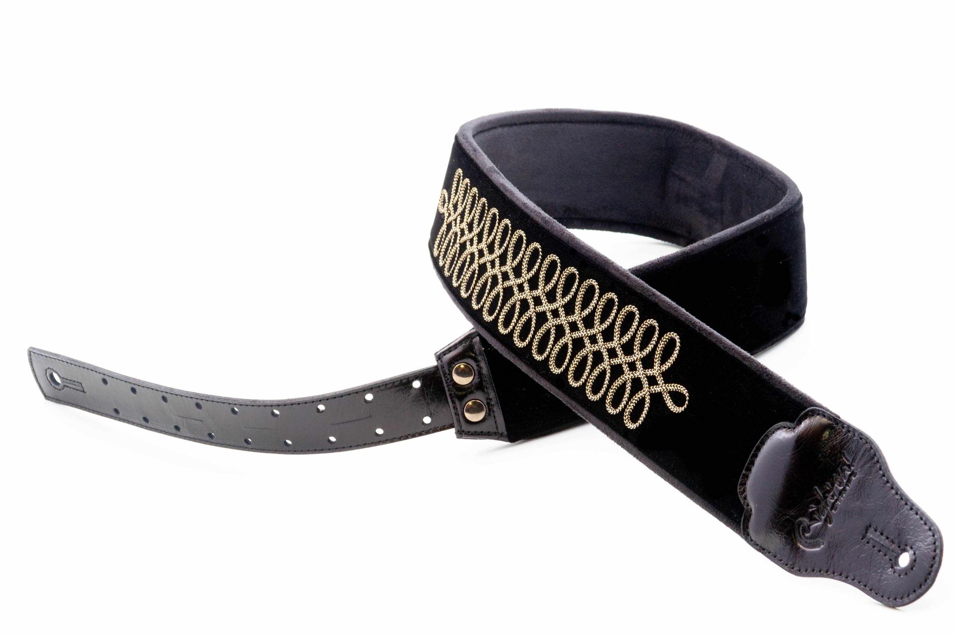 Right On Straps Sgt. Peppers Guitar Strap-Black
