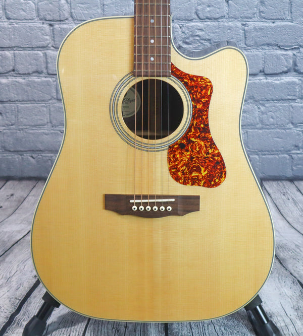 Guild D150CE Acoustic-Electric Guitar-Natural