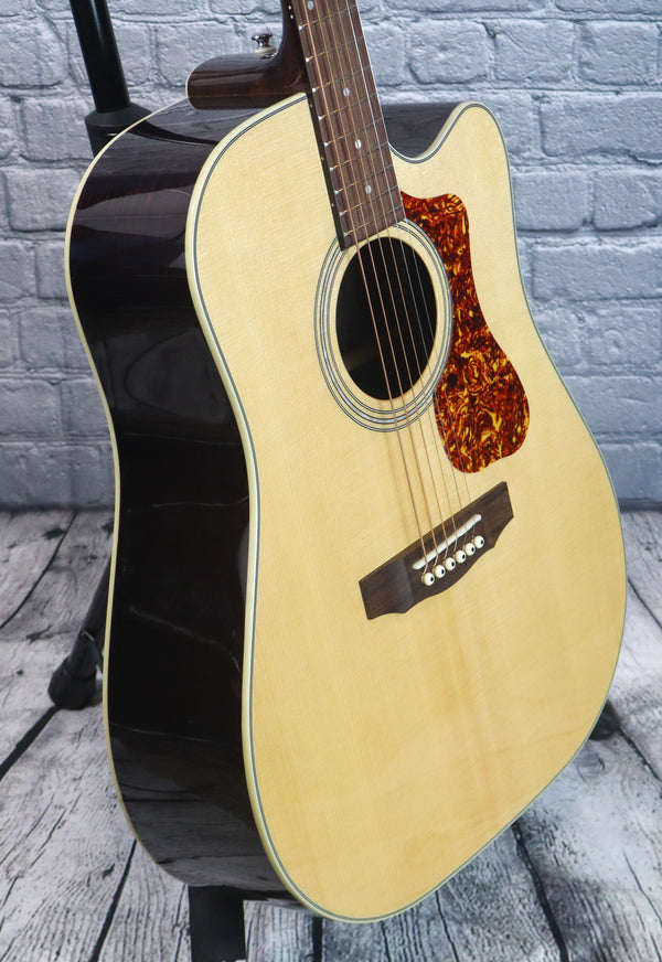 Guild D150CE Acoustic-Electric Guitar-Natural