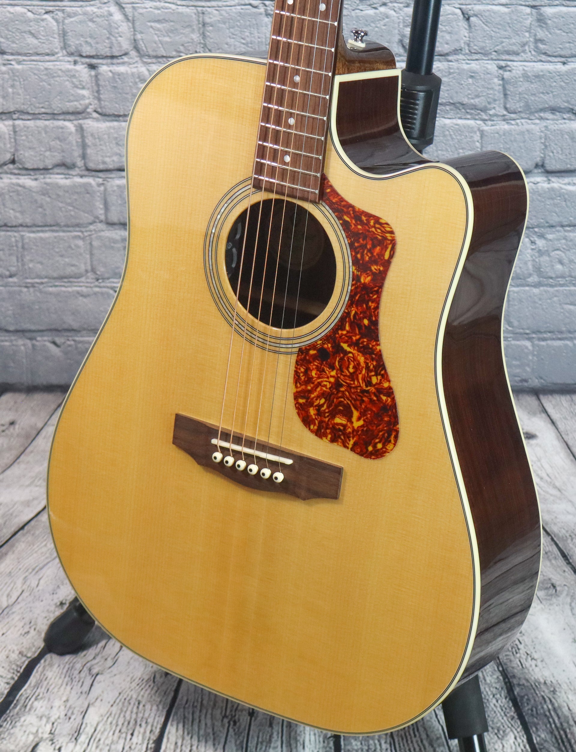 Guild D150CE Acoustic-Electric Guitar-Natural