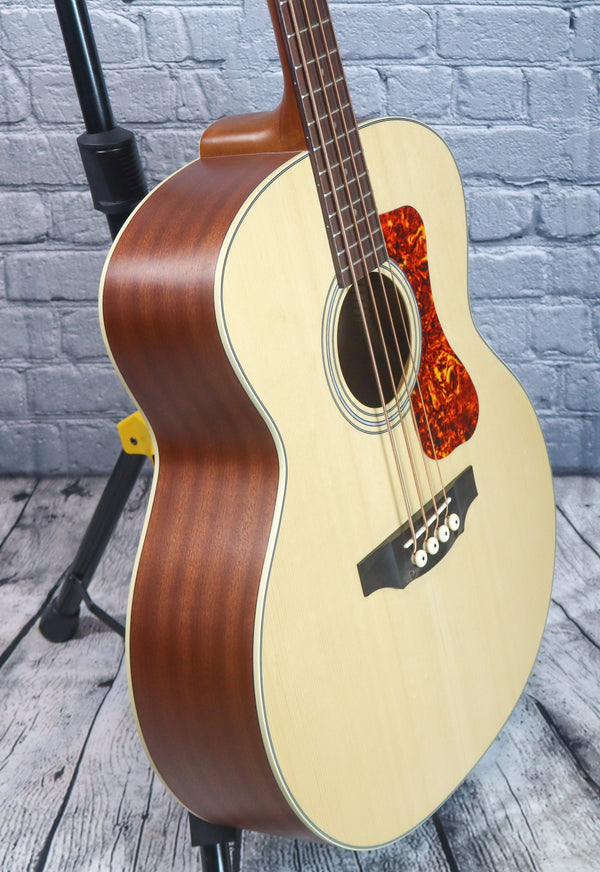 Guild B-240E Concert Acoustic-Electric Bass Guitar-Natural