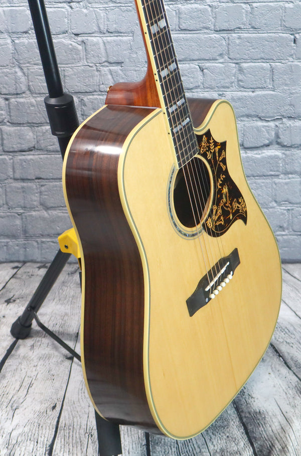 Epiphone Inspired by Gibson Hummingbird EC Acoustic-Electric Guitar-Natural