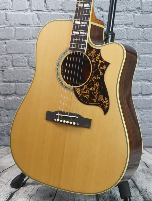 Epiphone Inspired by Gibson Hummingbird EC Acoustic-Electric Guitar-Natural