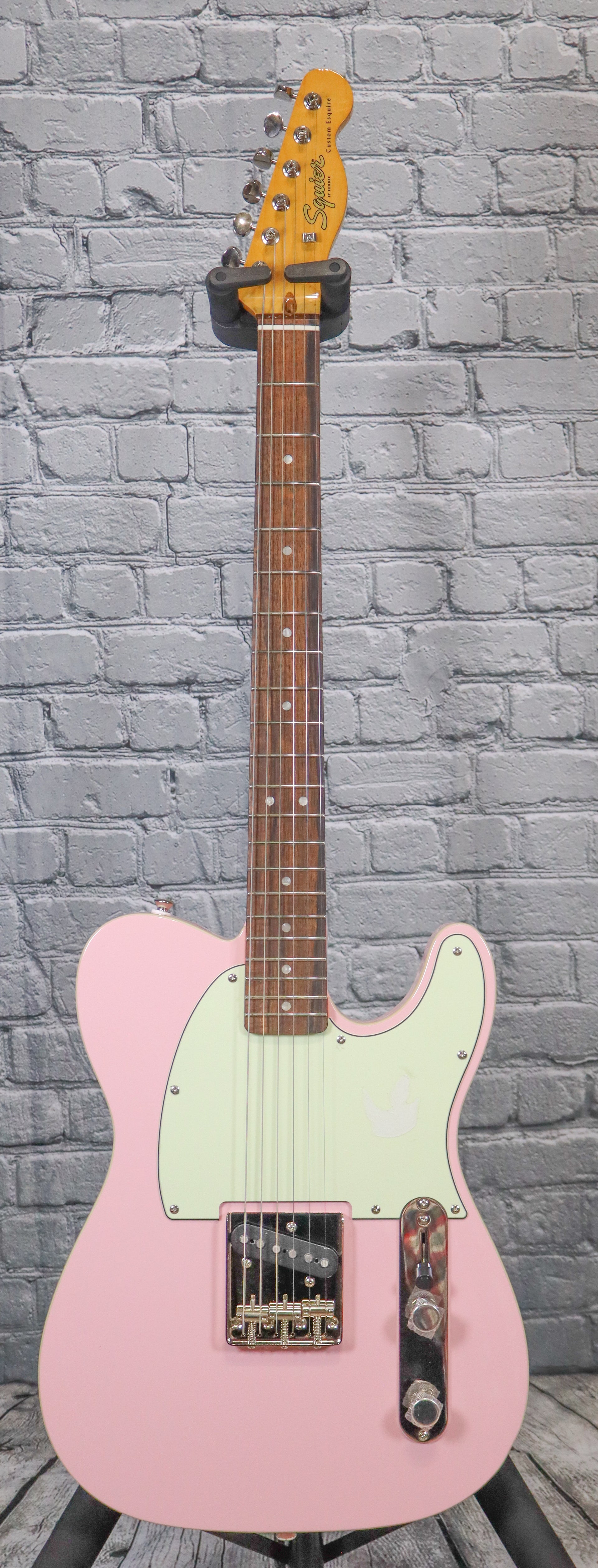 Squier Custom Esquire-Shell Pink