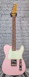 Squier Custom Esquire-Shell Pink