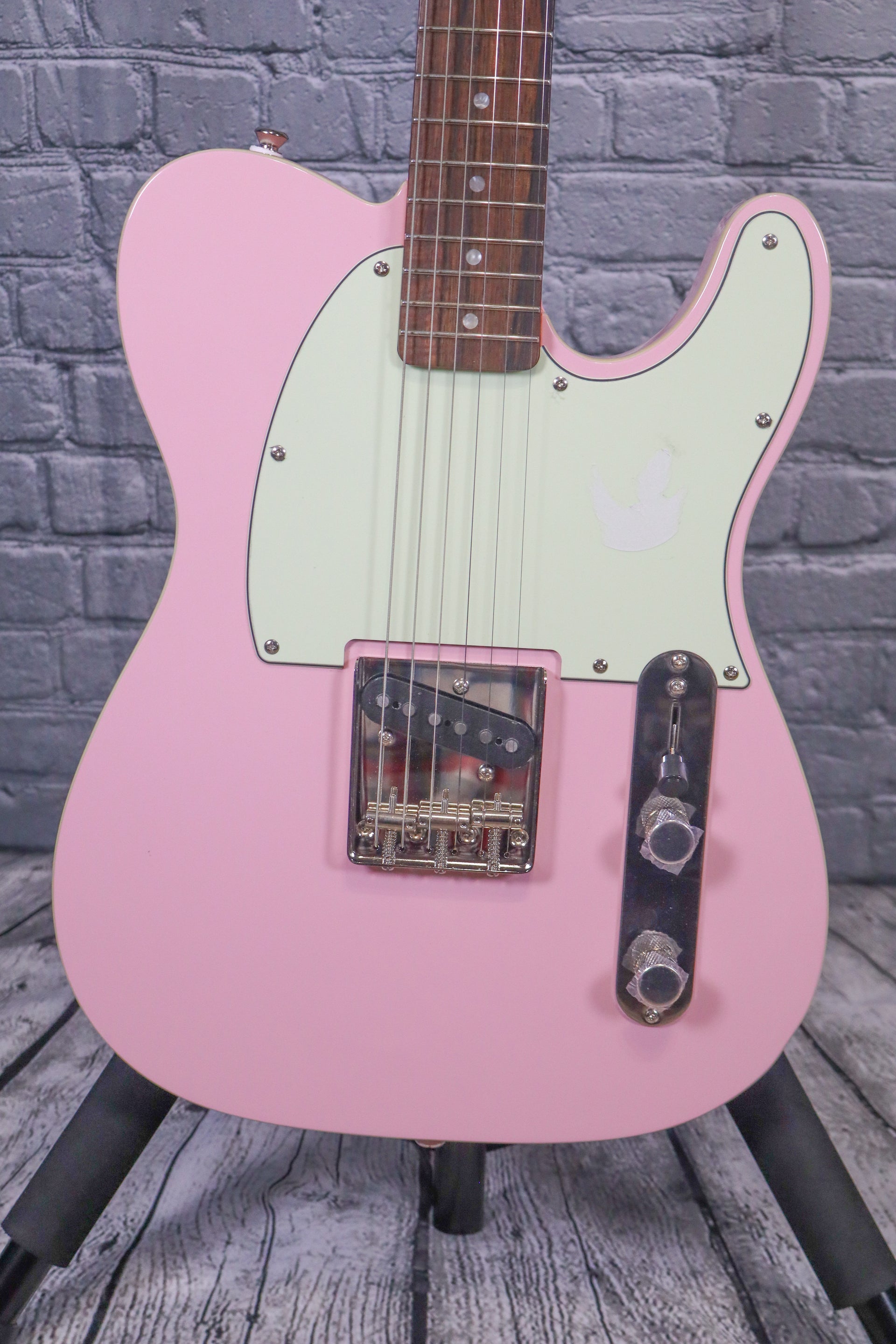 Squier Custom Esquire-Shell Pink