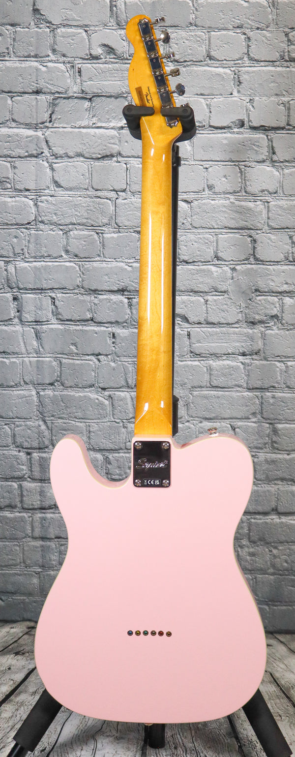 Squier Custom Esquire-Shell Pink