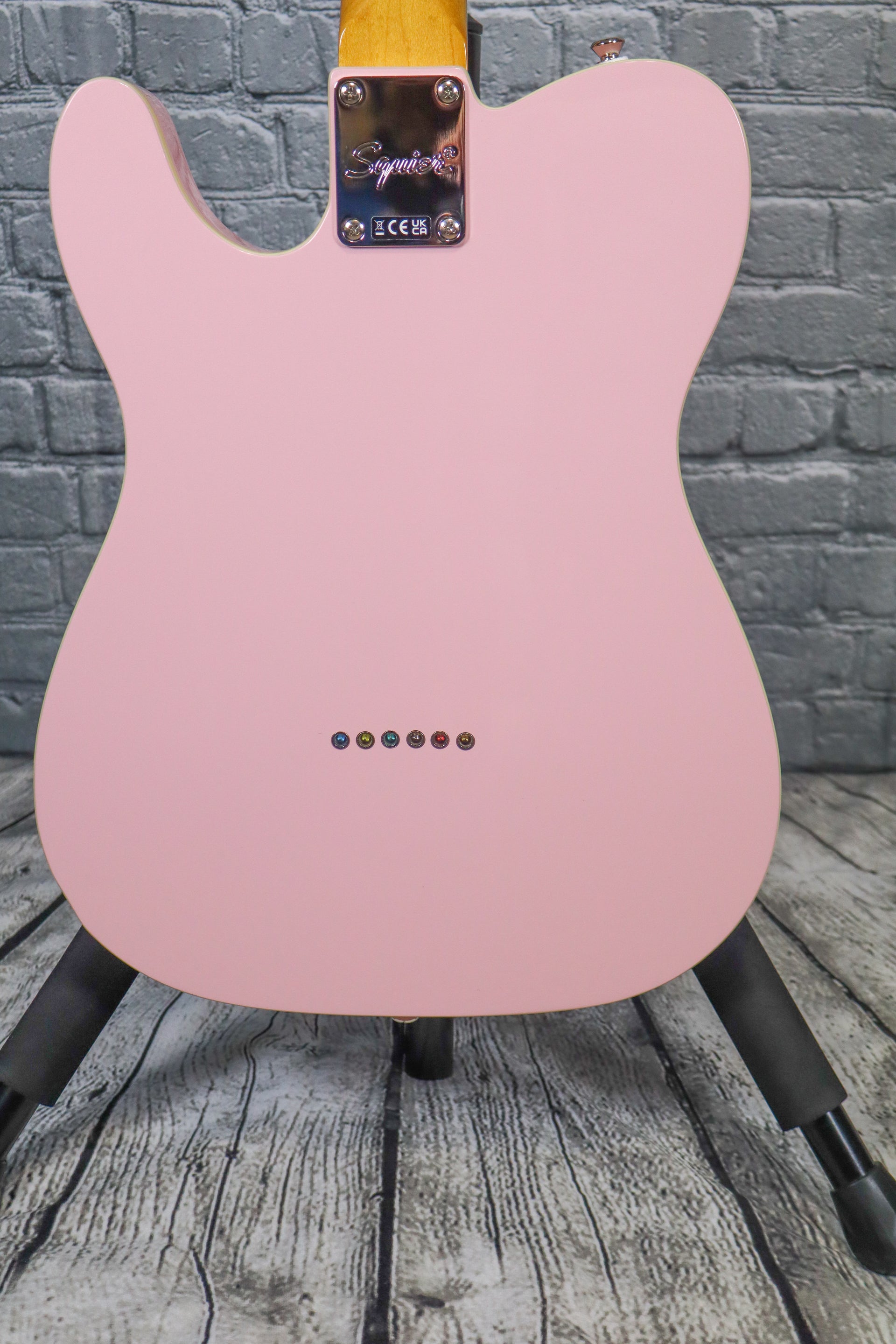 Squier Custom Esquire-Shell Pink