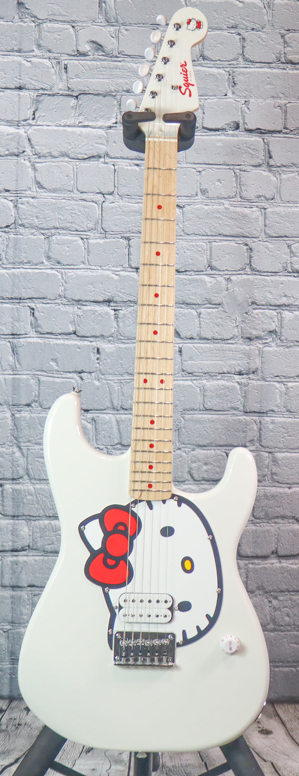 Squier Hello Kitty Stratocaster-White