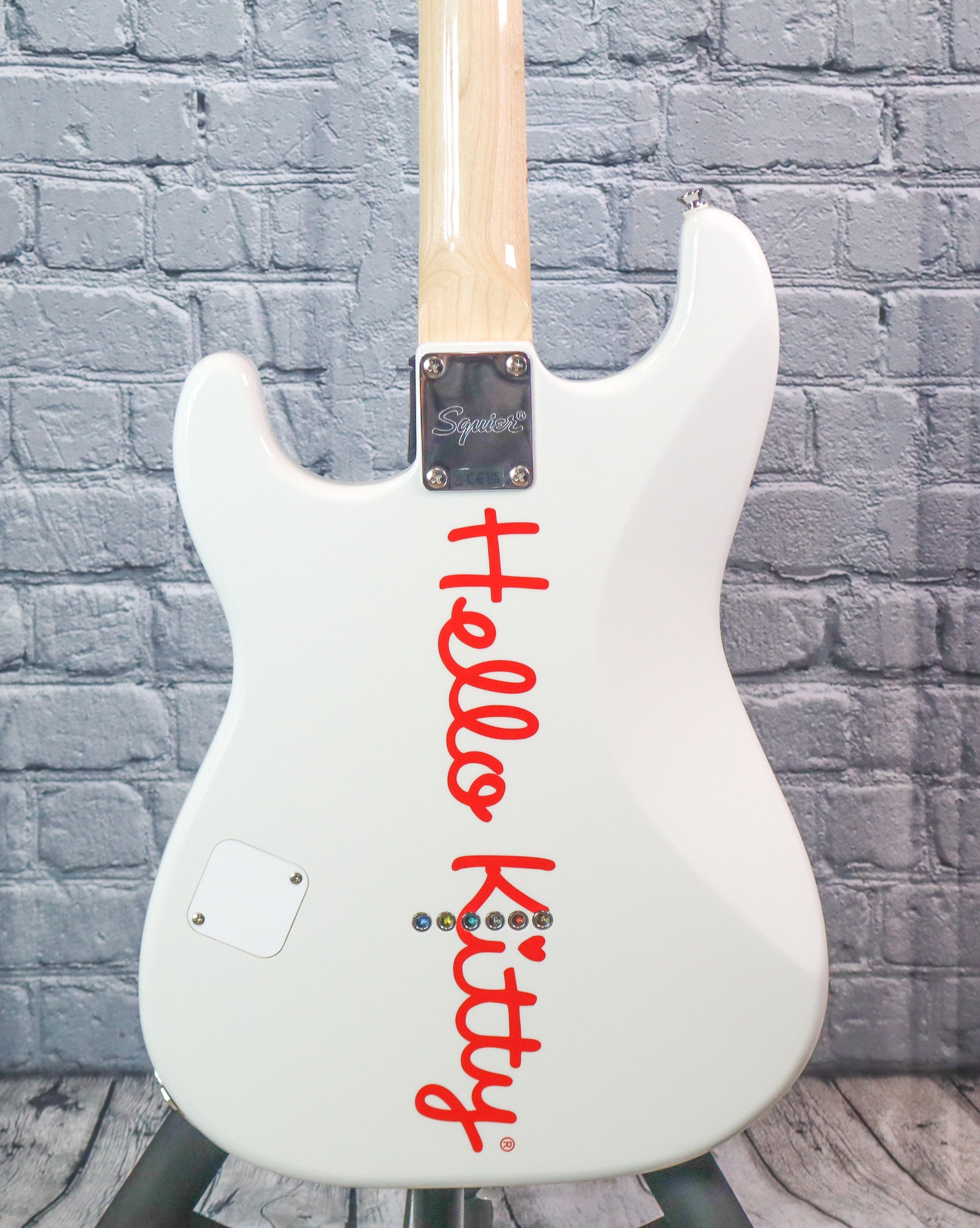 Squier Hello Kitty Stratocaster-White