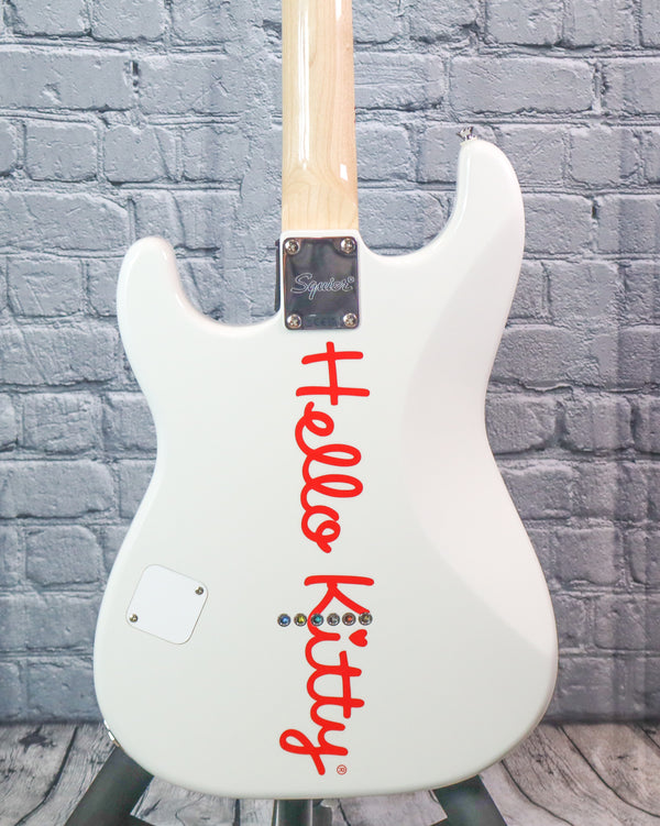 Squier Hello Kitty Stratocaster-White