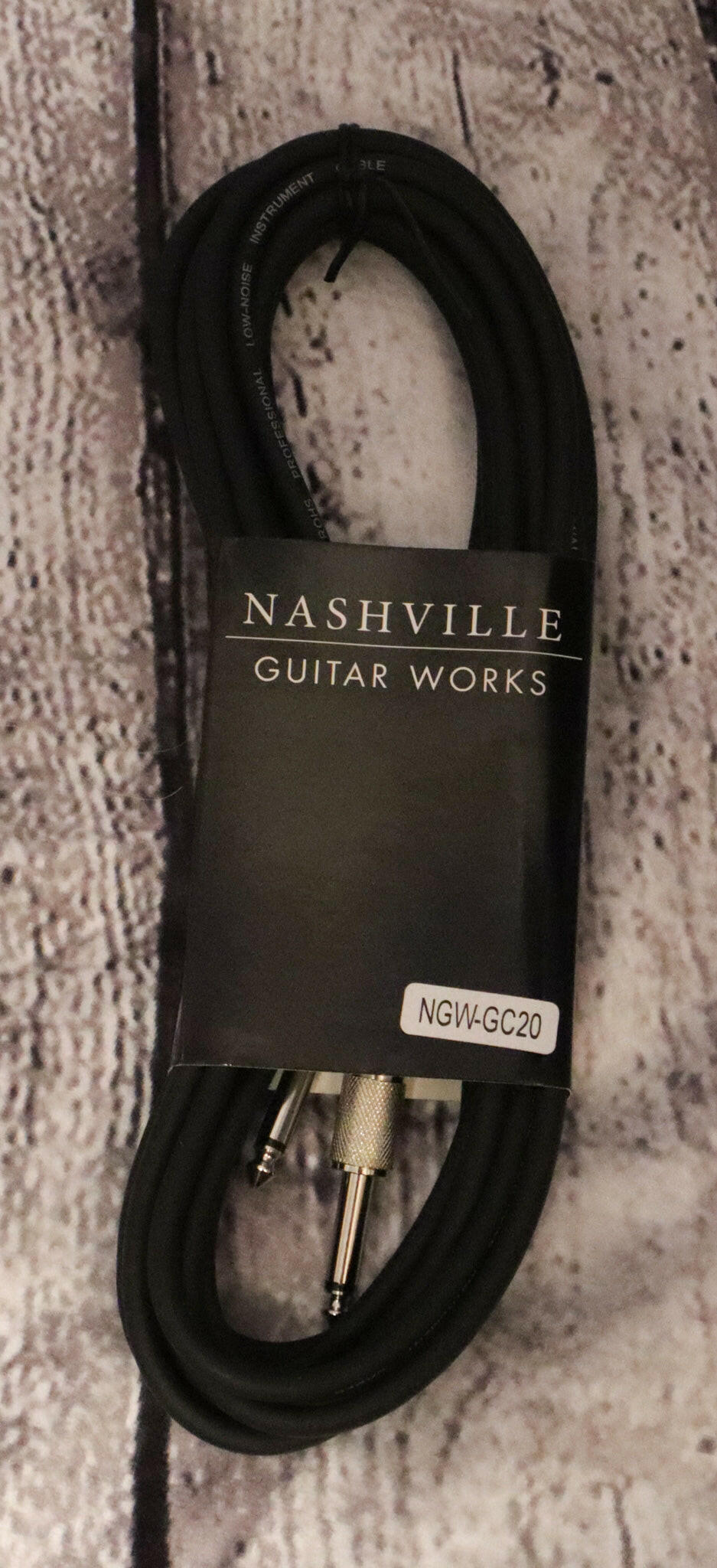 Nashville Guitar Works GC20 20FT Instrument Cable.