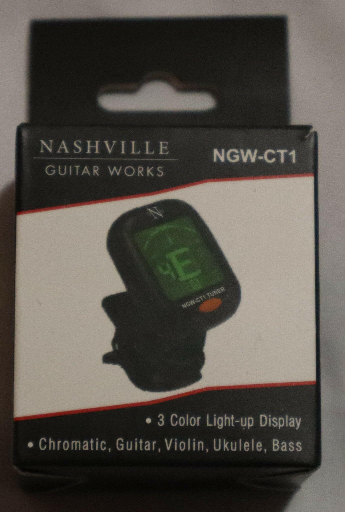 Nashville Guitar Works Clip on Tuner NGW-CT1.