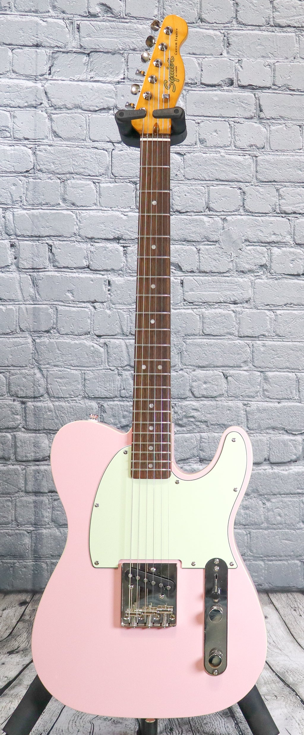 Squier Custom Esquire-Shell Pink