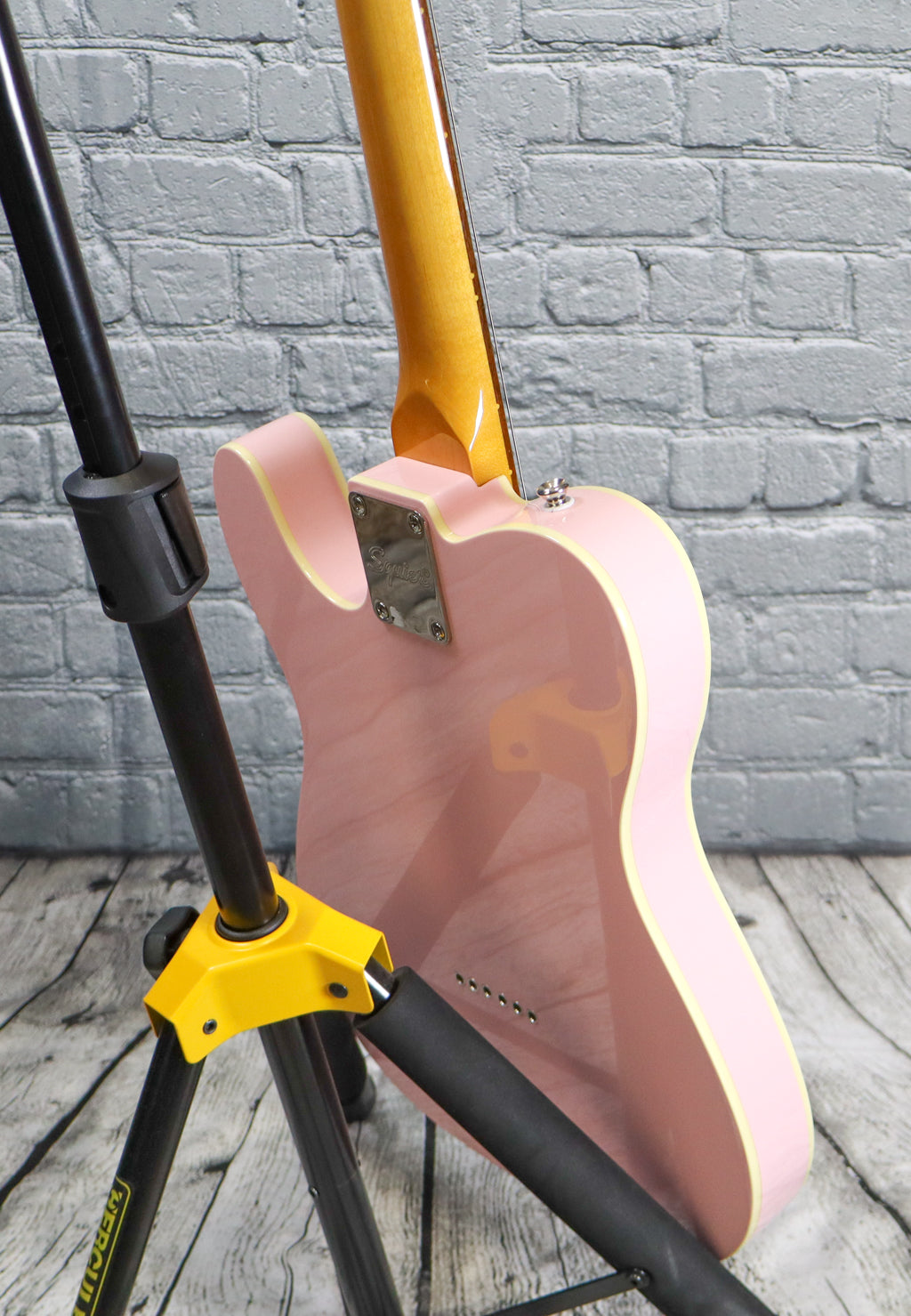 Squier Custom Esquire-Shell Pink