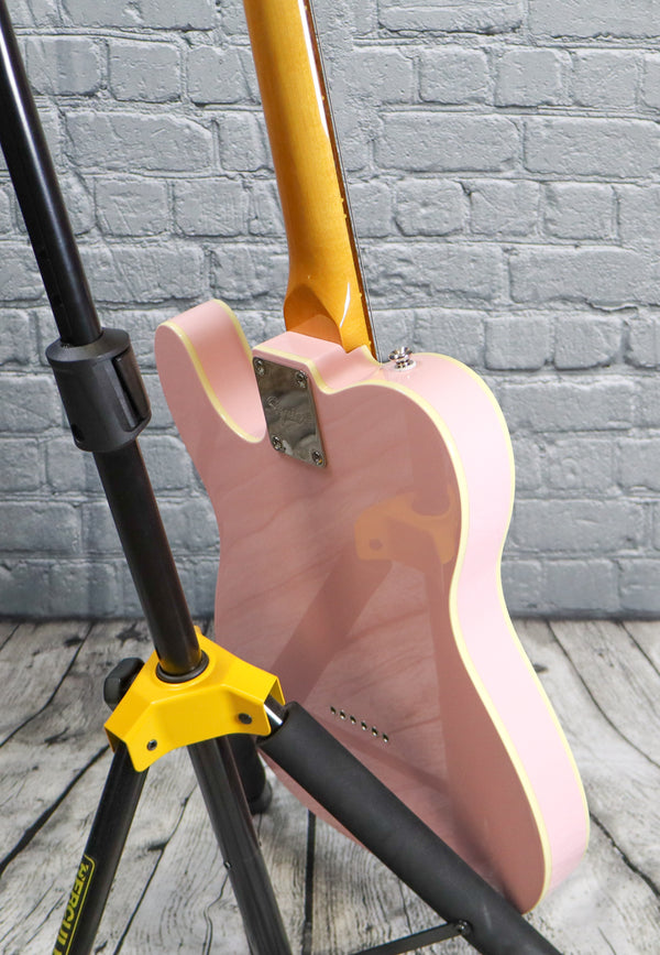 Squier Custom Esquire-Shell Pink