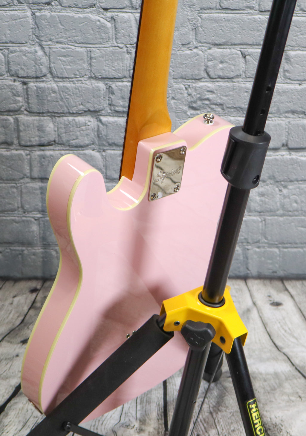 Squier Custom Esquire-Shell Pink