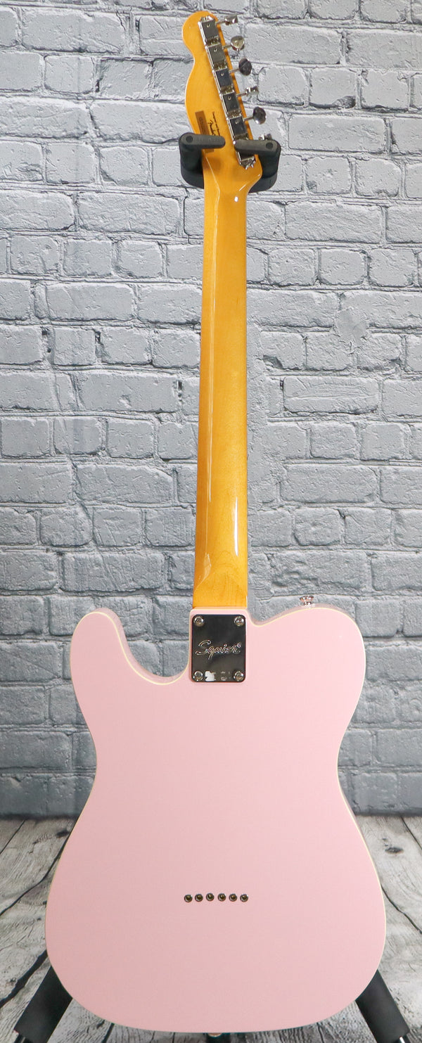Squier Custom Esquire-Shell Pink