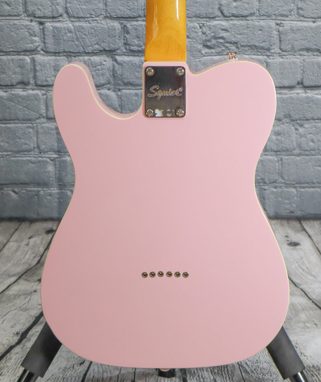 Squier Custom Esquire-Shell Pink