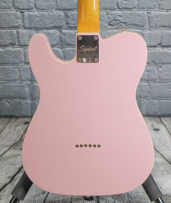 Squier Custom Esquire-Shell Pink