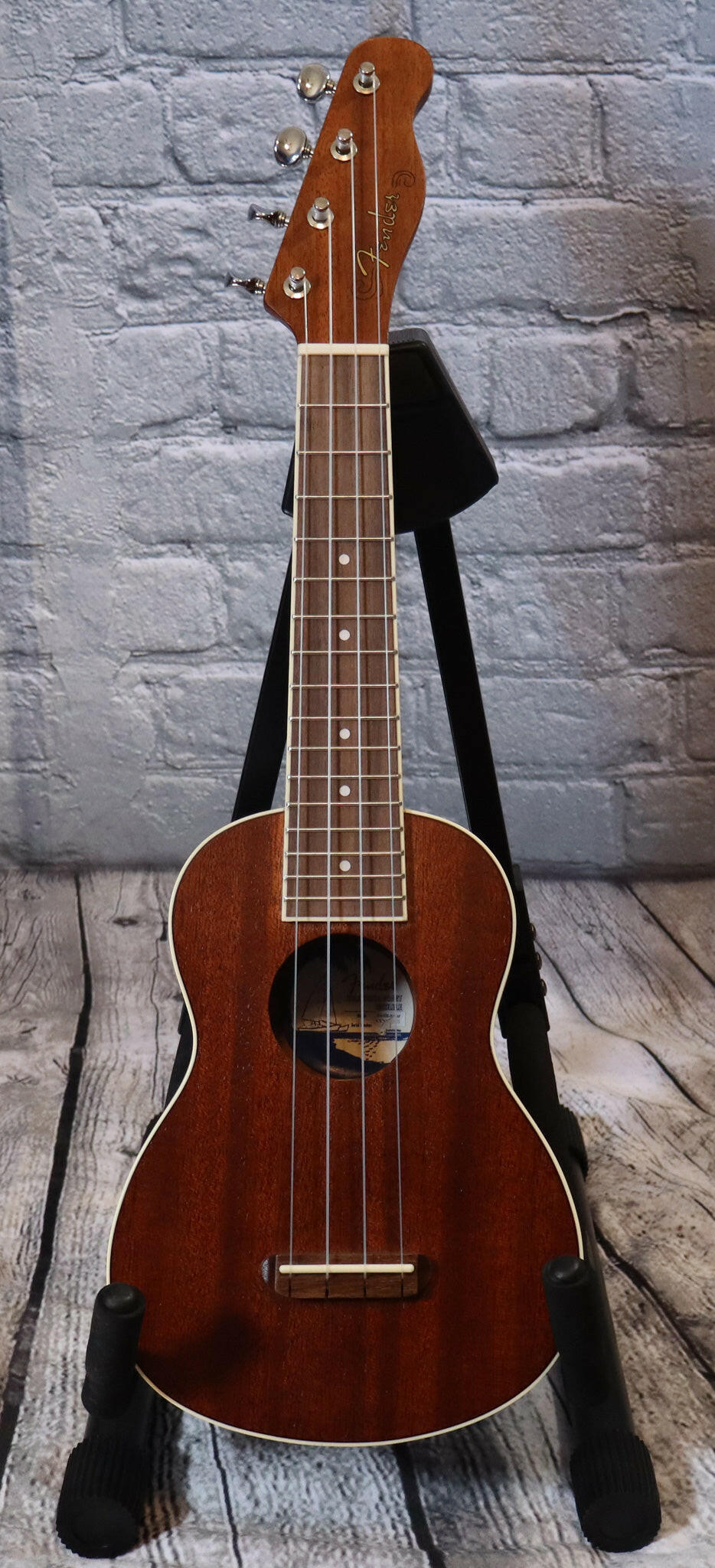 Fender Soprano Ukulele.