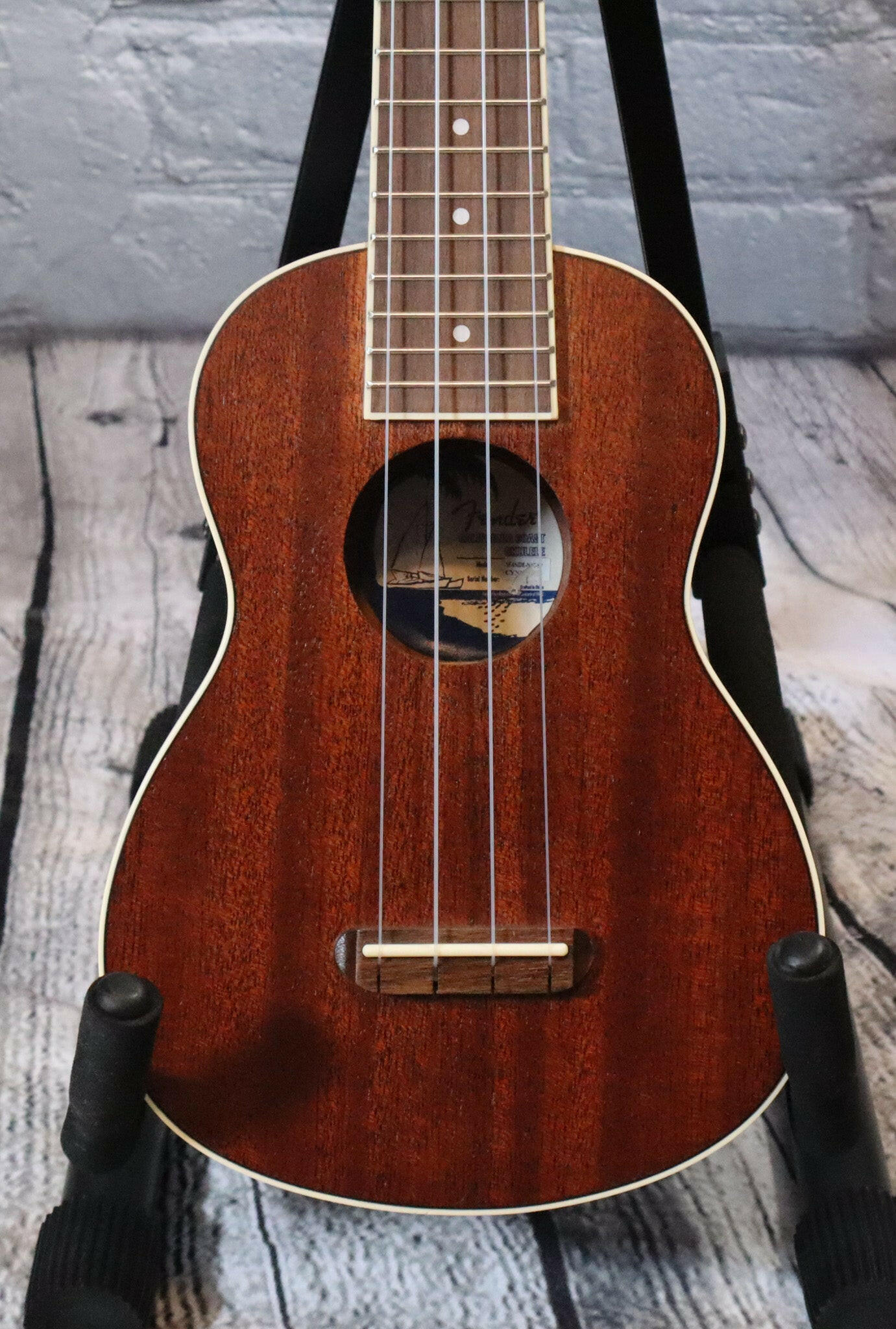 Fender Soprano Ukulele.