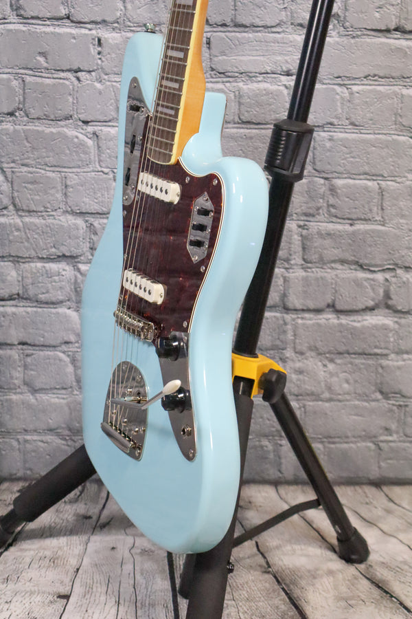 Squier Classic Vibe 70s Jaguar-Daphne Blue