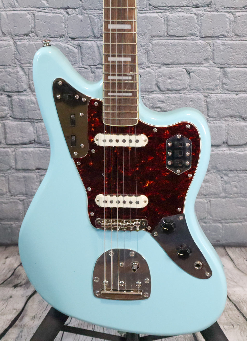 Squier Classic Vibe 70s Jaguar-Daphne Blue (0285)