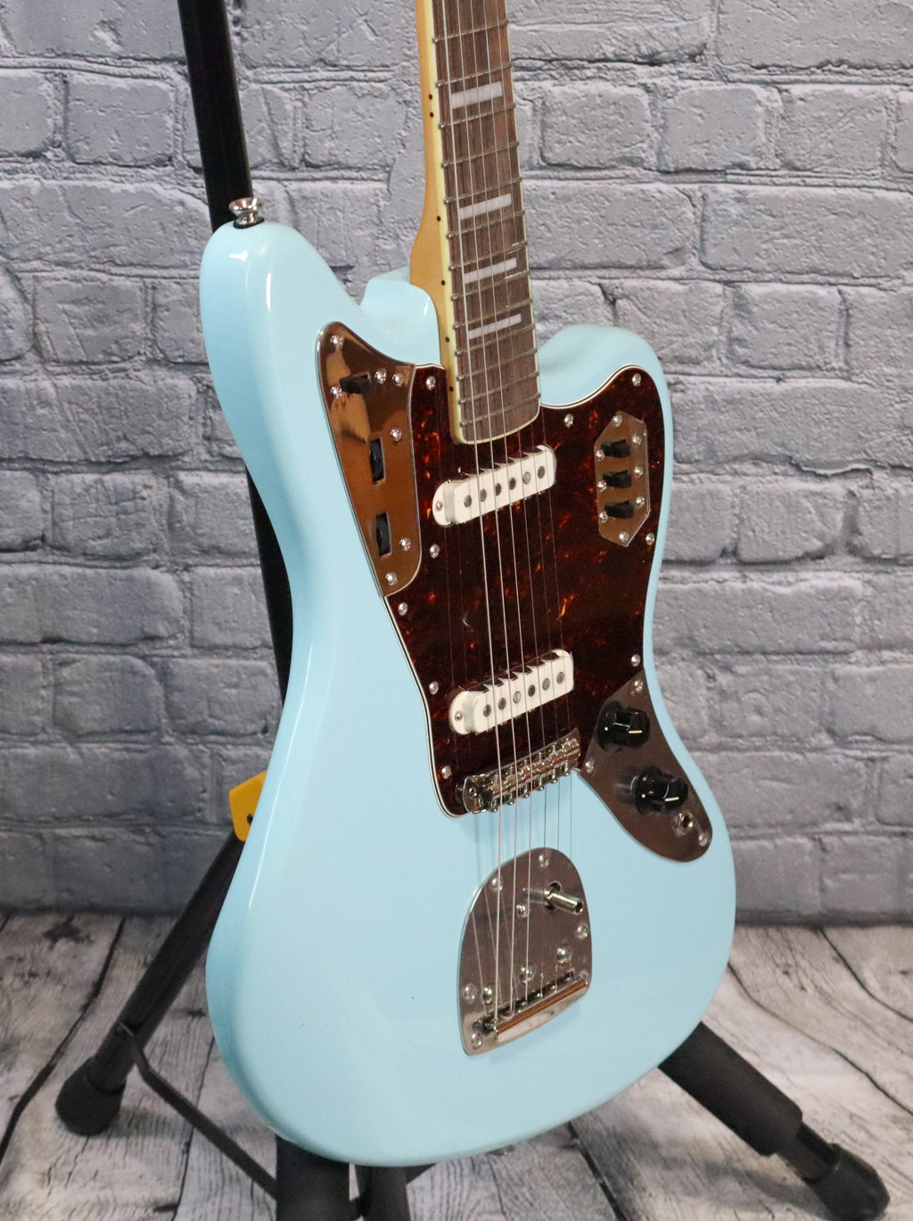 Squier Classic Vibe 70s Jaguar-Daphne Blue (0285)