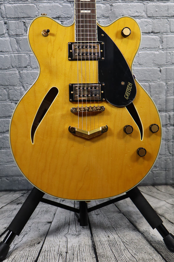 Gretsch G2522T Streamliner Center Block Double Cut Electric Guitar with Bigsby-Village Amber