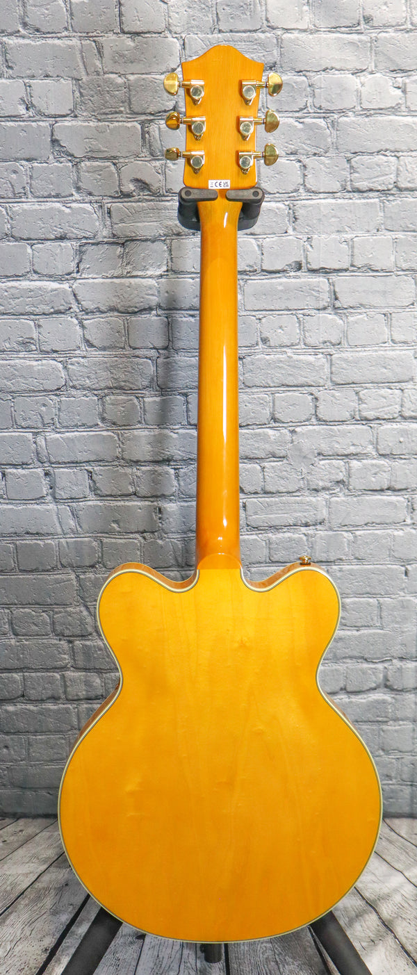 Gretsch G2522T Streamliner Center Block Double Cut Electric Guitar with Bigsby-Village Amber