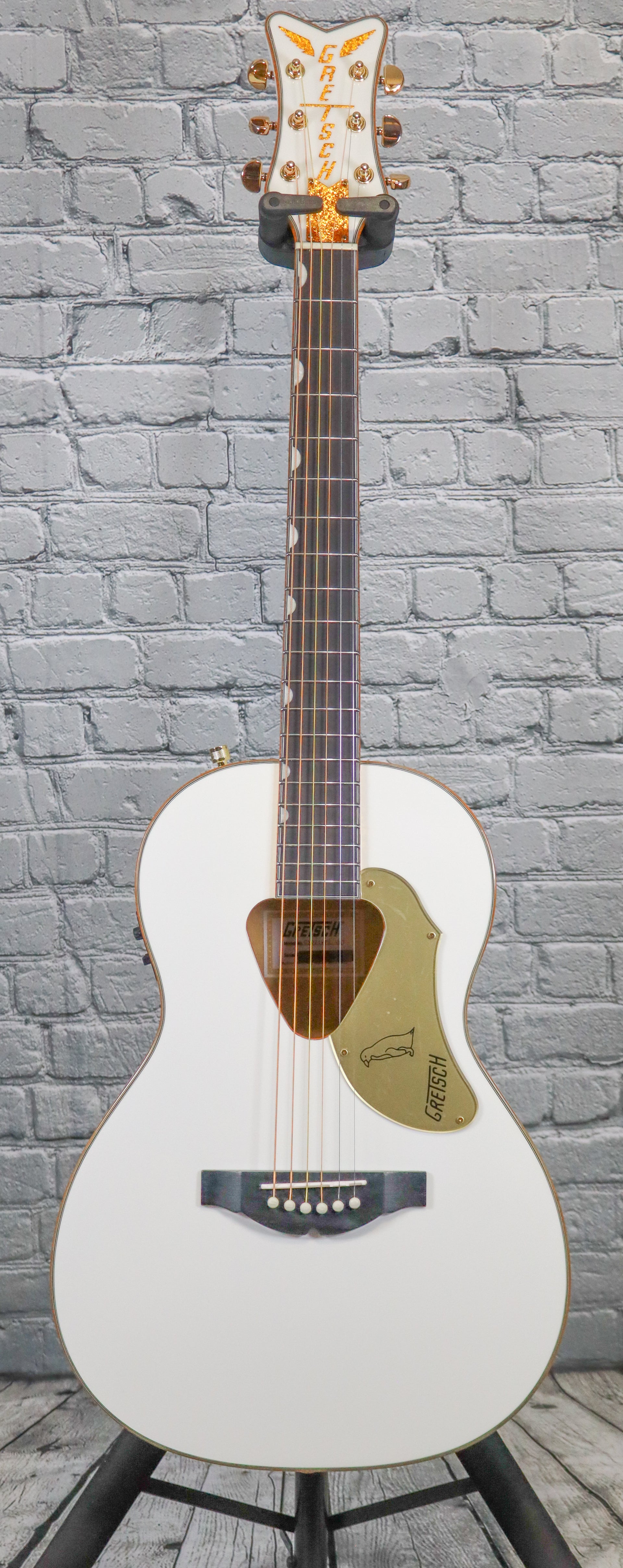 Gretsch G5021WPE Penguin Acoustic Electric Guitar-White