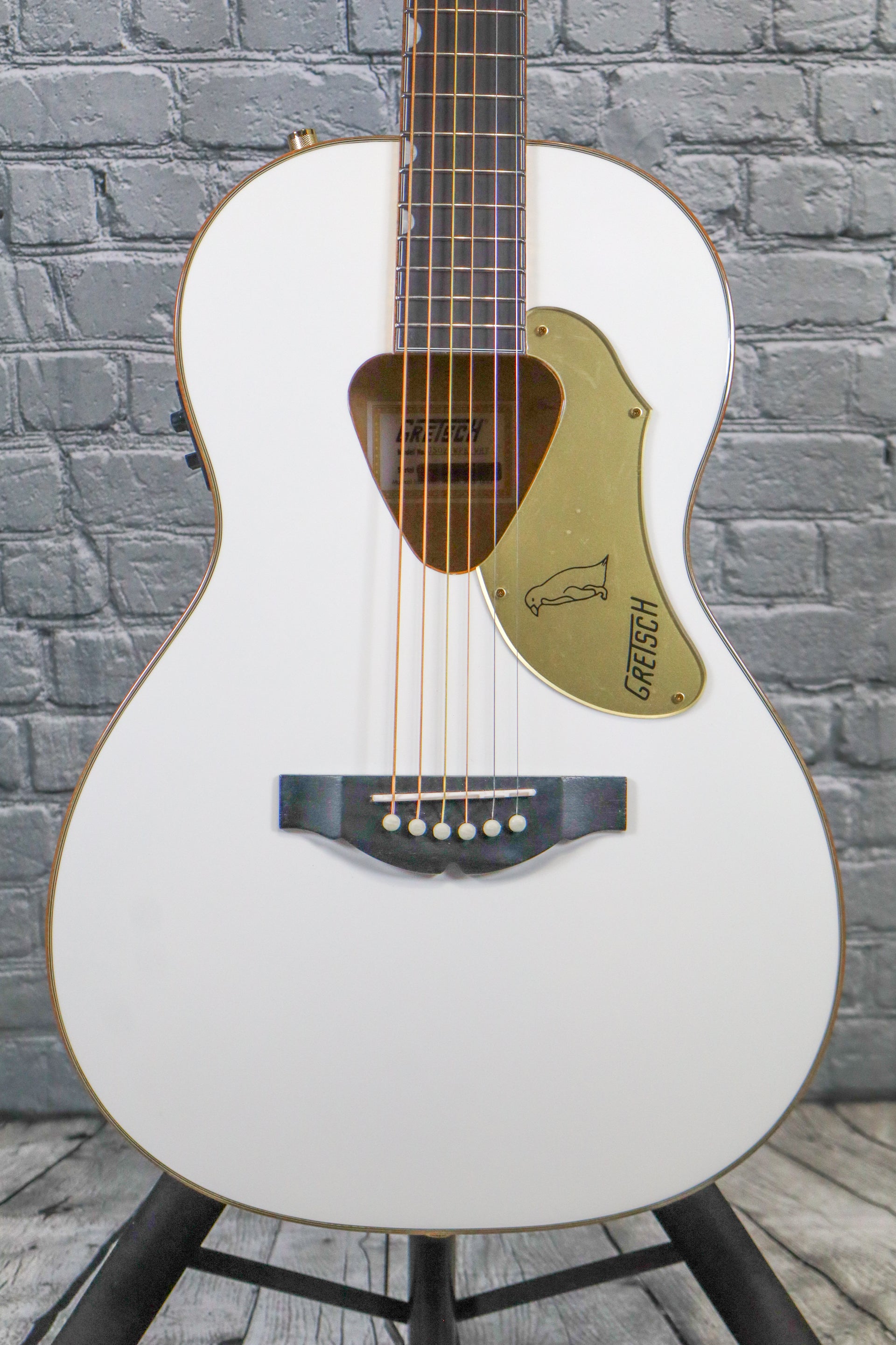 Gretsch G5021WPE Penguin Acoustic Electric Guitar-White