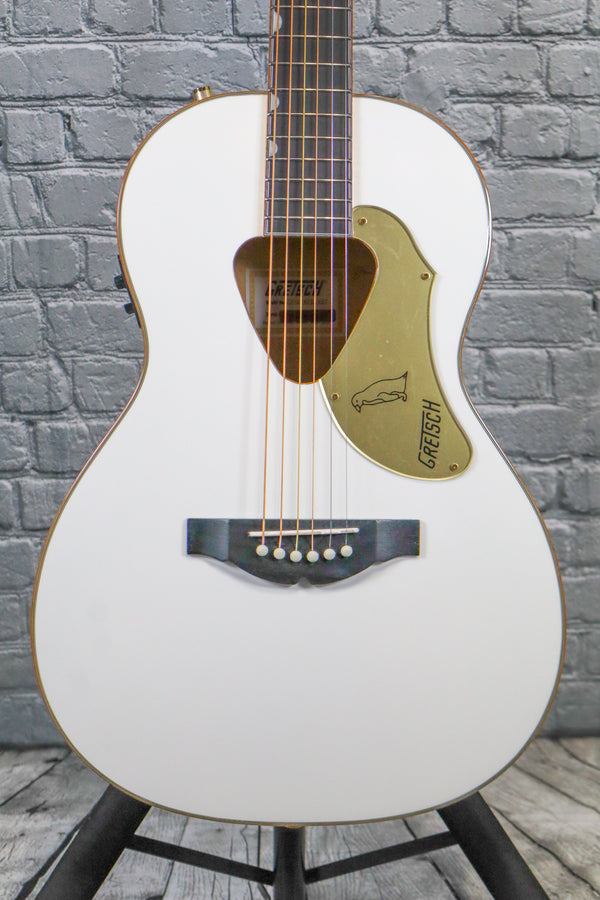 Gretsch G5021WPE Penguin Acoustic Electric Guitar-White
