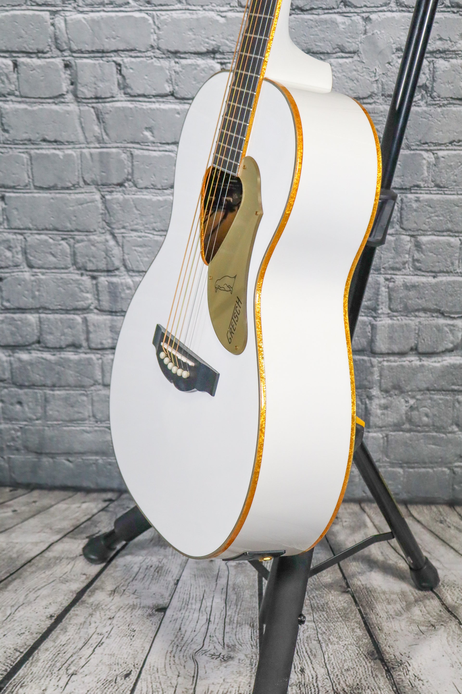 Gretsch G5021WPE Penguin Acoustic Electric Guitar-White