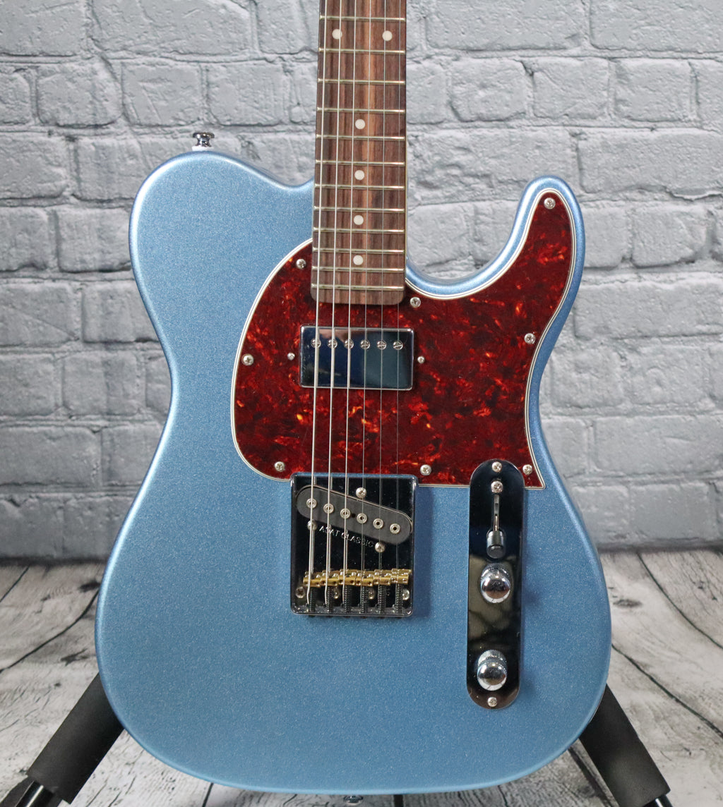G&L Tribute ASAT Classic Bluesboy Electric Guitar-Lake Placid Blue