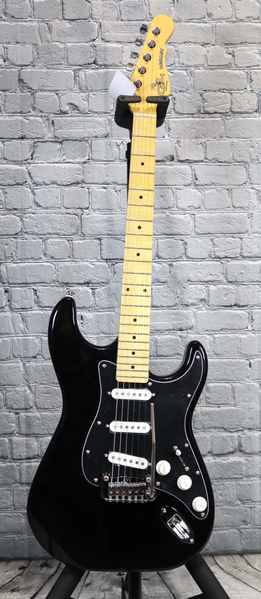 G&L Tribute Legacy Electric Guitar-Black