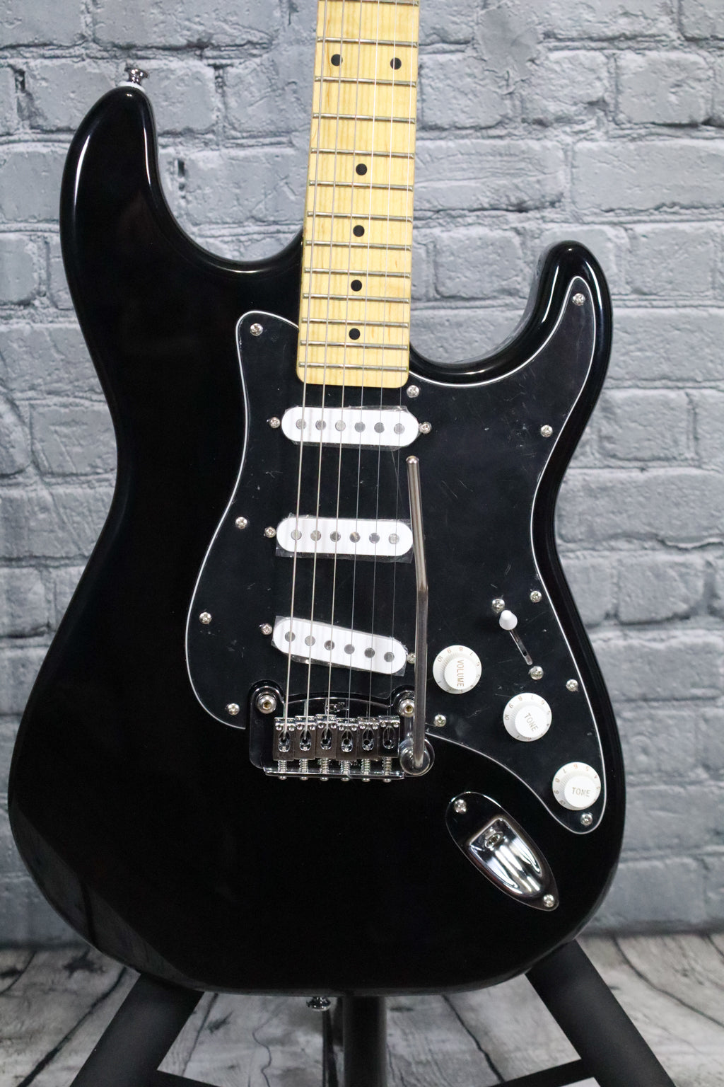 G&L Tribute Legacy Electric Guitar-Black