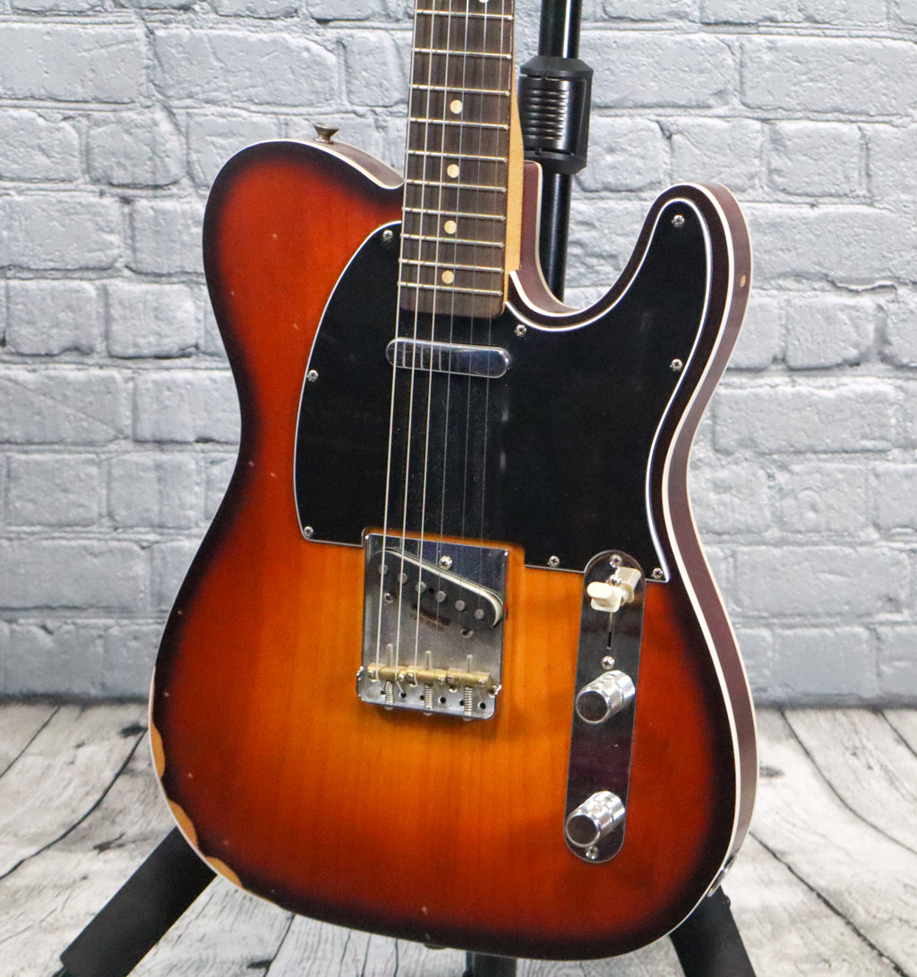 Fender Jason Isbell Singature Road Worn Telecaster Custom-Chocolate Burst
