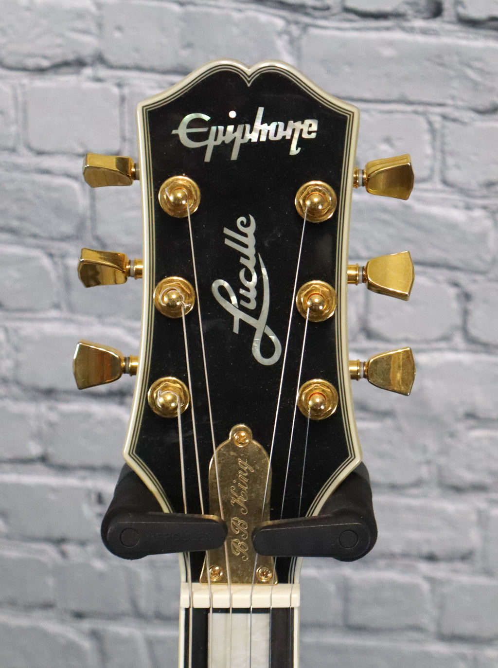 Epiphone B.B. King Lucille Semi-Hollow Electric Guitar W/Gibson Pickups-Ebony